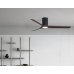 9952336 Плафонска светилка и вентилатор POLAR LED 18W 3CCT 6 брзини Црна и Дрво Nova Luce